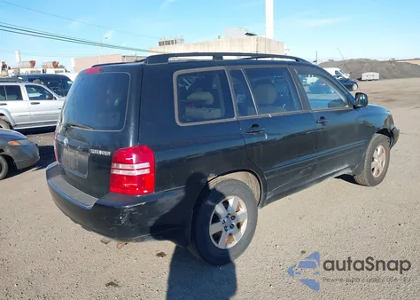 2003 Toyota Highlander из США, поврежденный, VIN JTEGD21A130050668